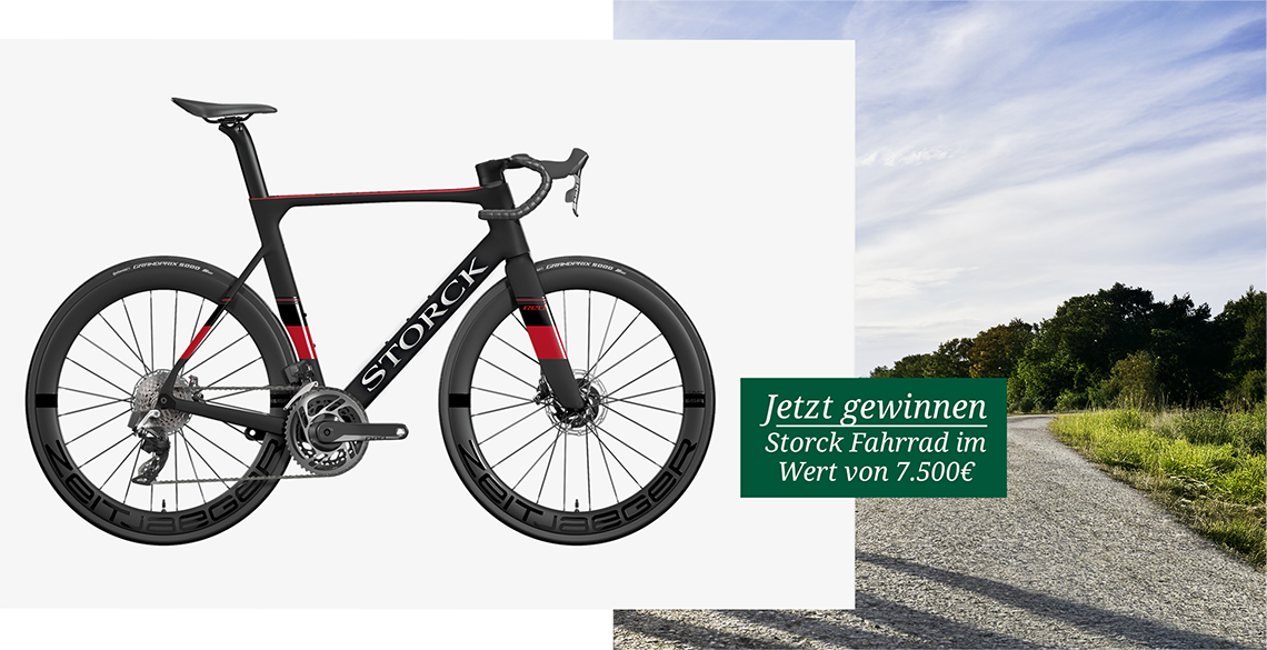 Jetzt gewinnen - STORCK Fahrrad im Wert von 7.500 EUR